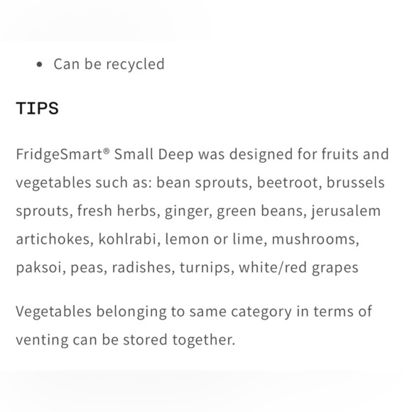 TUPPERWARE FridgeSmart 1.8 L Climate King Lime Oasis PrimaKlima A181 NWOT - Picture 7 of 10